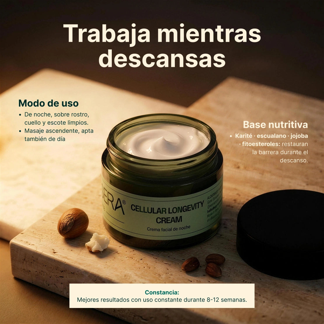 Crema Facial - Cellular Longevity Cream 50 Ml Synsera Labs_5
