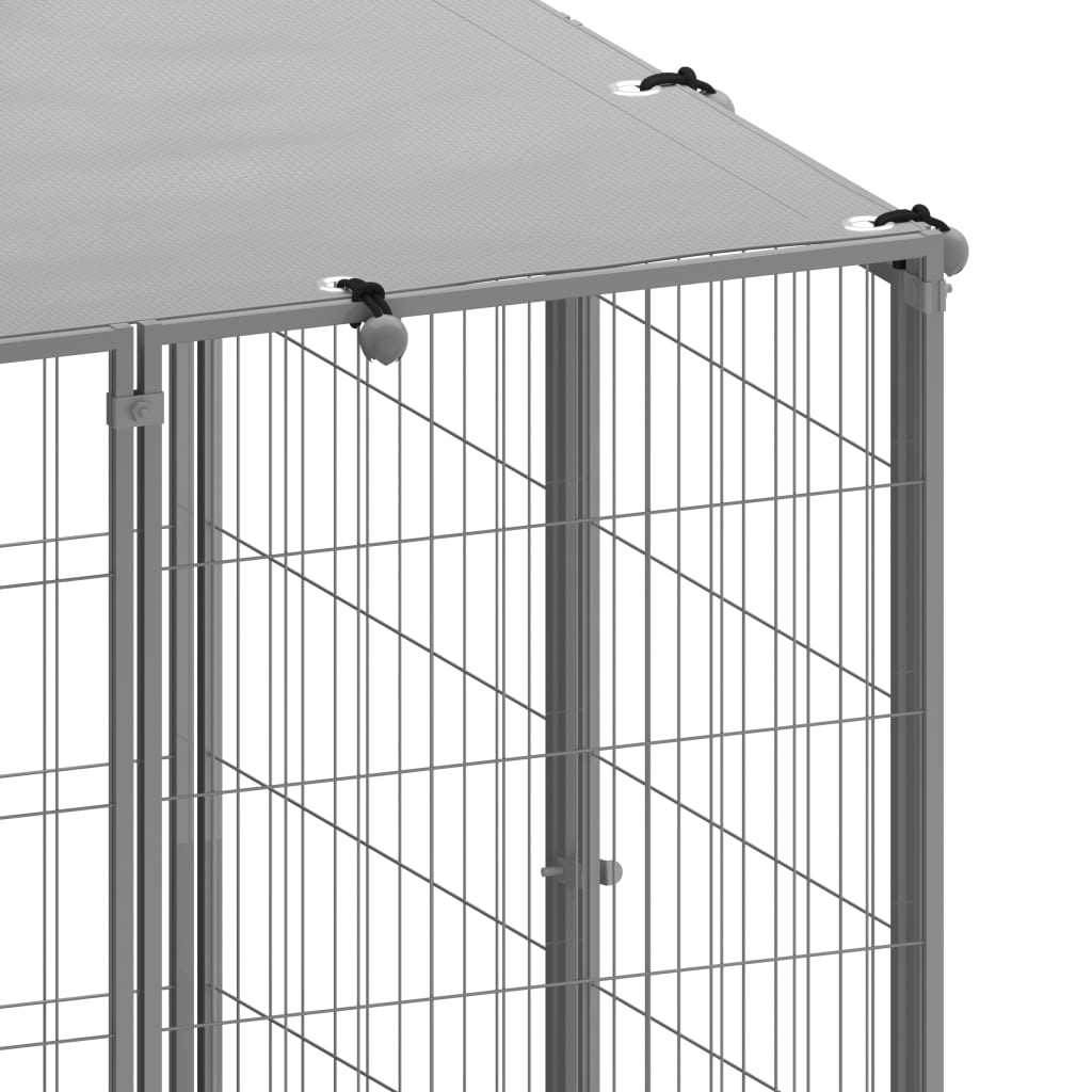 Perrera Plateada 12,1 M² Acero_4