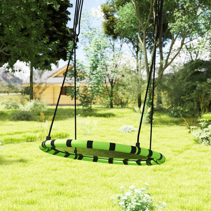 Columpio Infantil Aiyaplay Textilene, Metal Negro 100x100x180 Cm_1