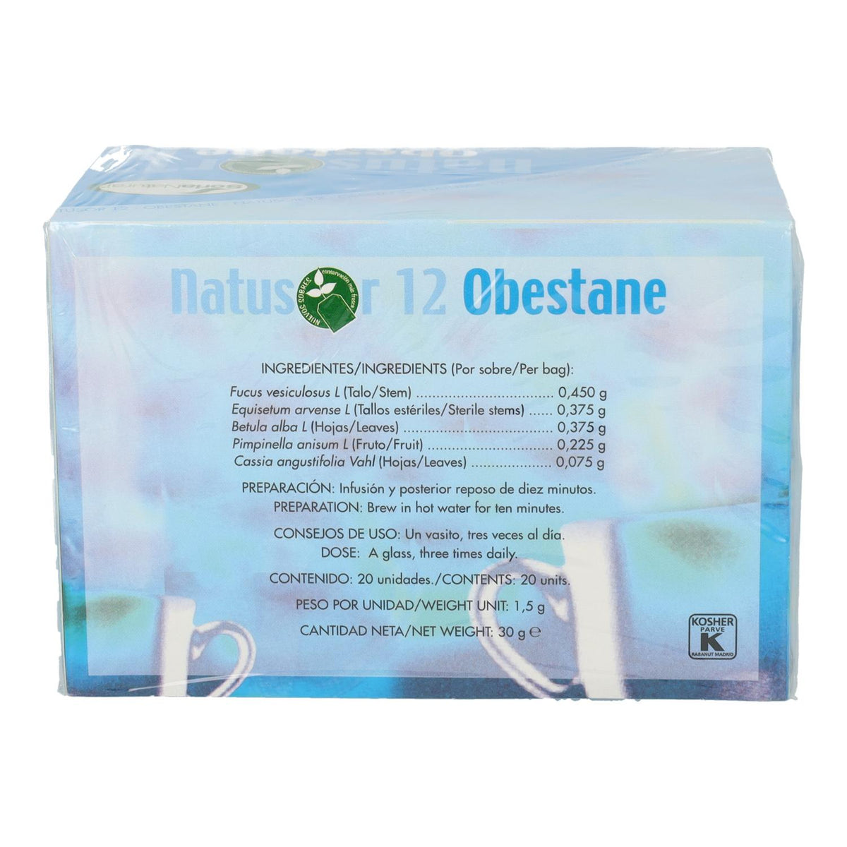 Natusor 12- Filtro Obestane Soria Natural