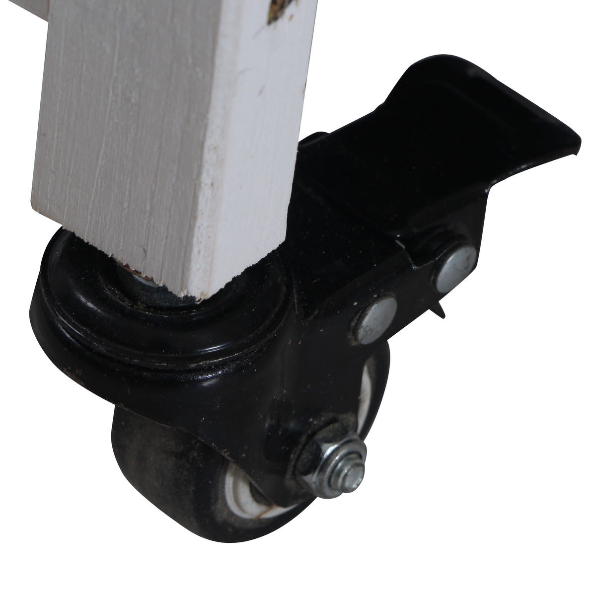 Pawhut Conejera De Madera De Ruedas 147x45,5x88,5cm Con Techo Abrible 2 Corrales_4