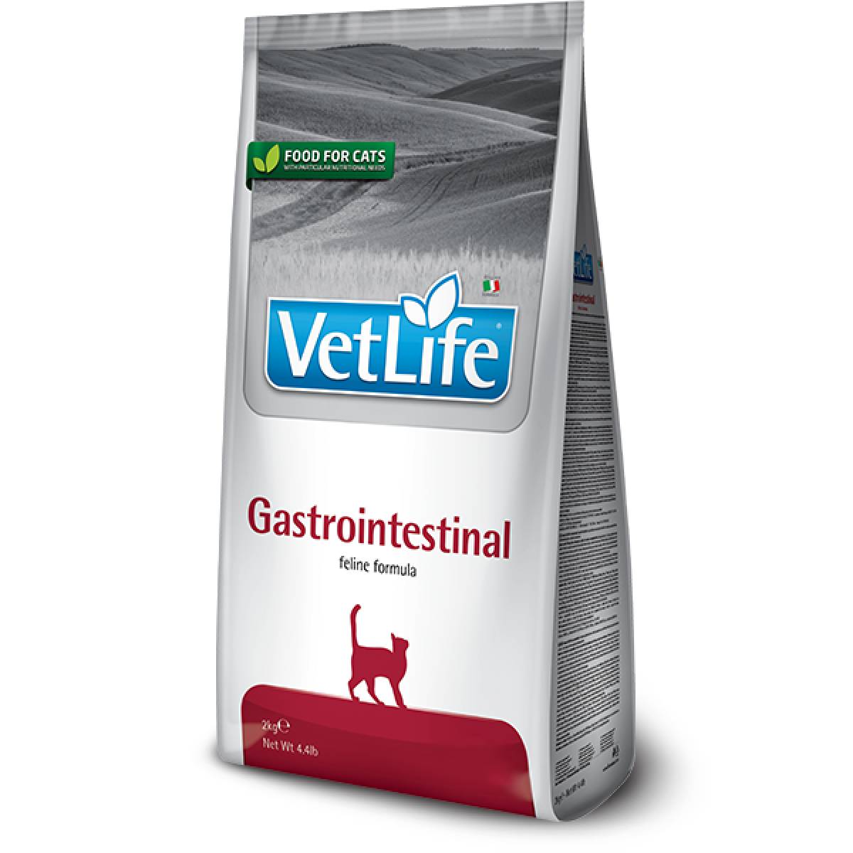 Vet Life Fórmula felina Gastrointestinal Pienso veterinario Famina 2 kg