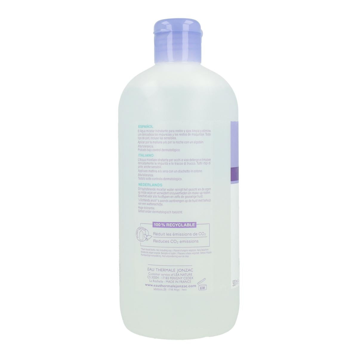 Agua Micelar Hidratante Rehydrate Eau Thermale JONZAC 500 ml