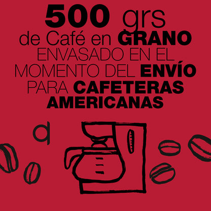 Cafe Sin Intermediarios Café Brasil Albus En Grano Para Americana 500 G_1