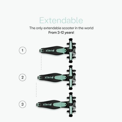 Correpasillos Patinete Evolutivo 5 En 1 Smartrike Xtend Scooter+ride On Soft Green_3