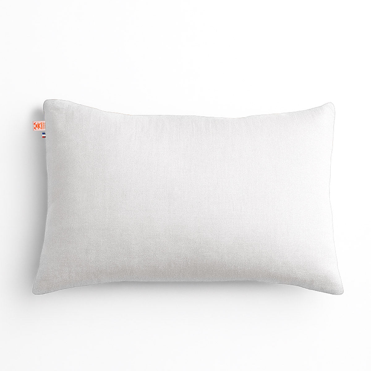 Cojín Rectangular De Algodón Orgánico Blanco_0