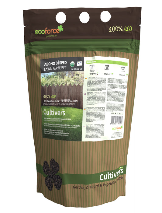 Abono Césped Ecológico Cultivers 1 Kg_0