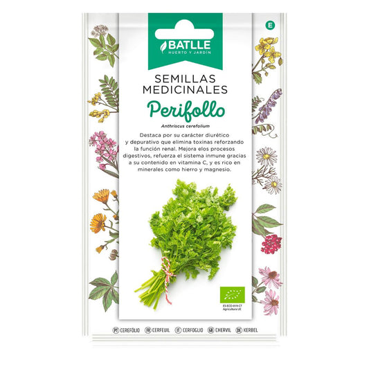 Semillas de Perifollo ecológicas Batlle