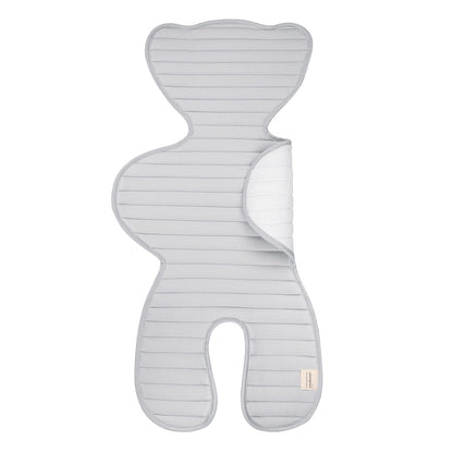 Colchoneta Unviersal Transpirable Para Silla De Coche Grey_1
