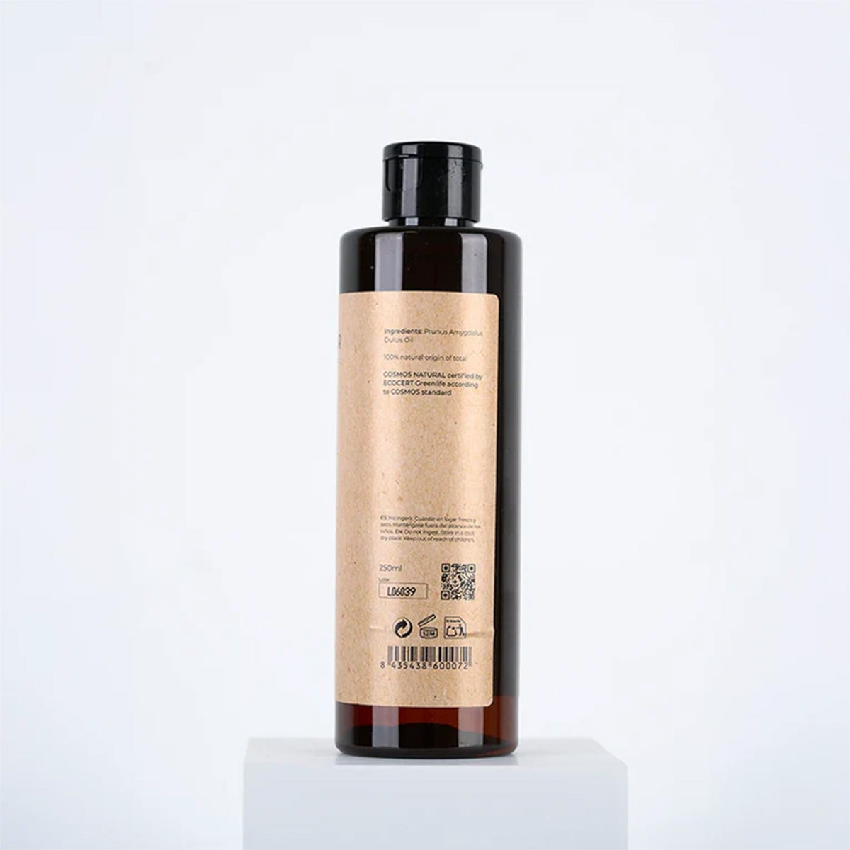 Aceite de almendras dulces 100% puro Arganour 250ml