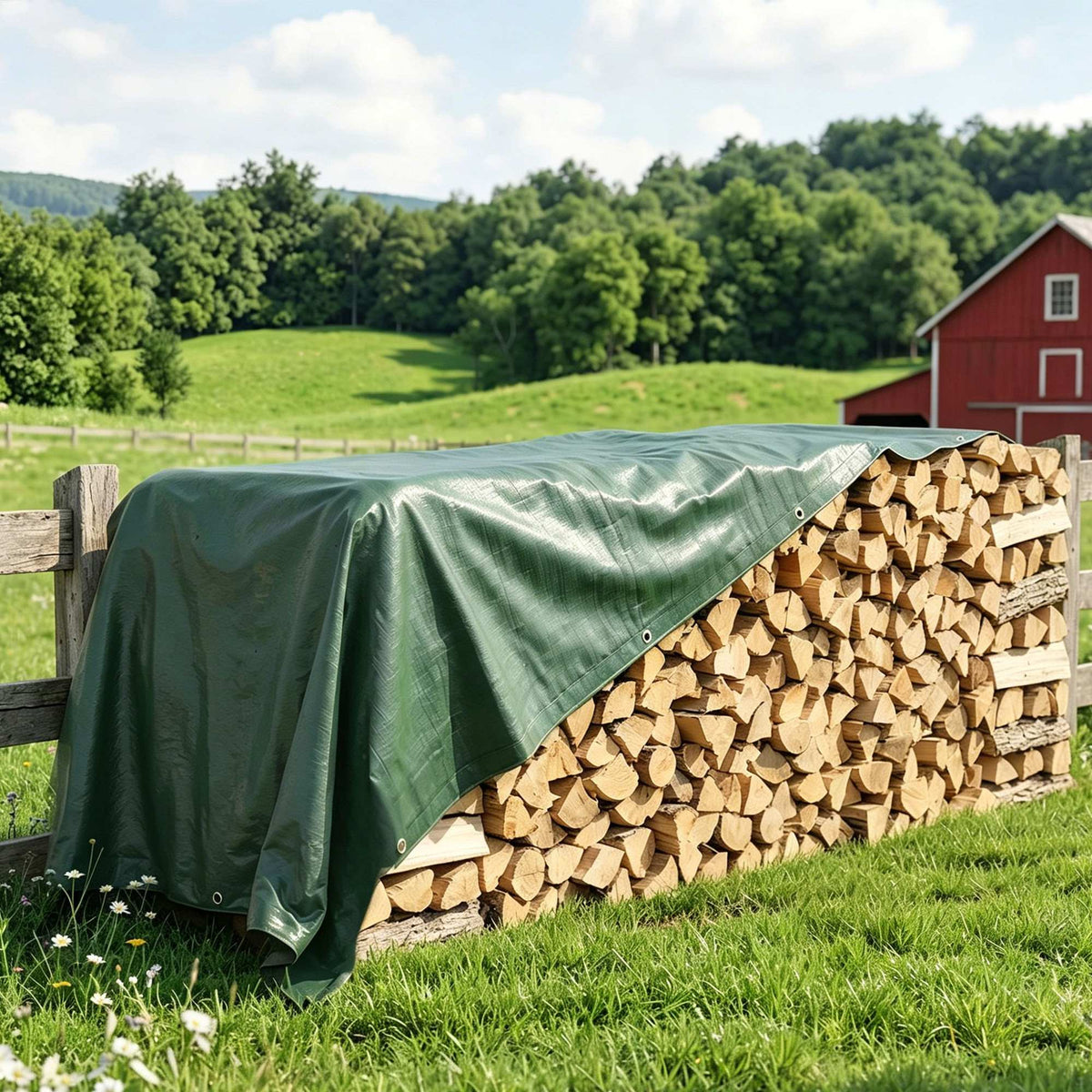 Lona Impermeable Exterior Outsunny Pe Verde 800x600 Cm_3