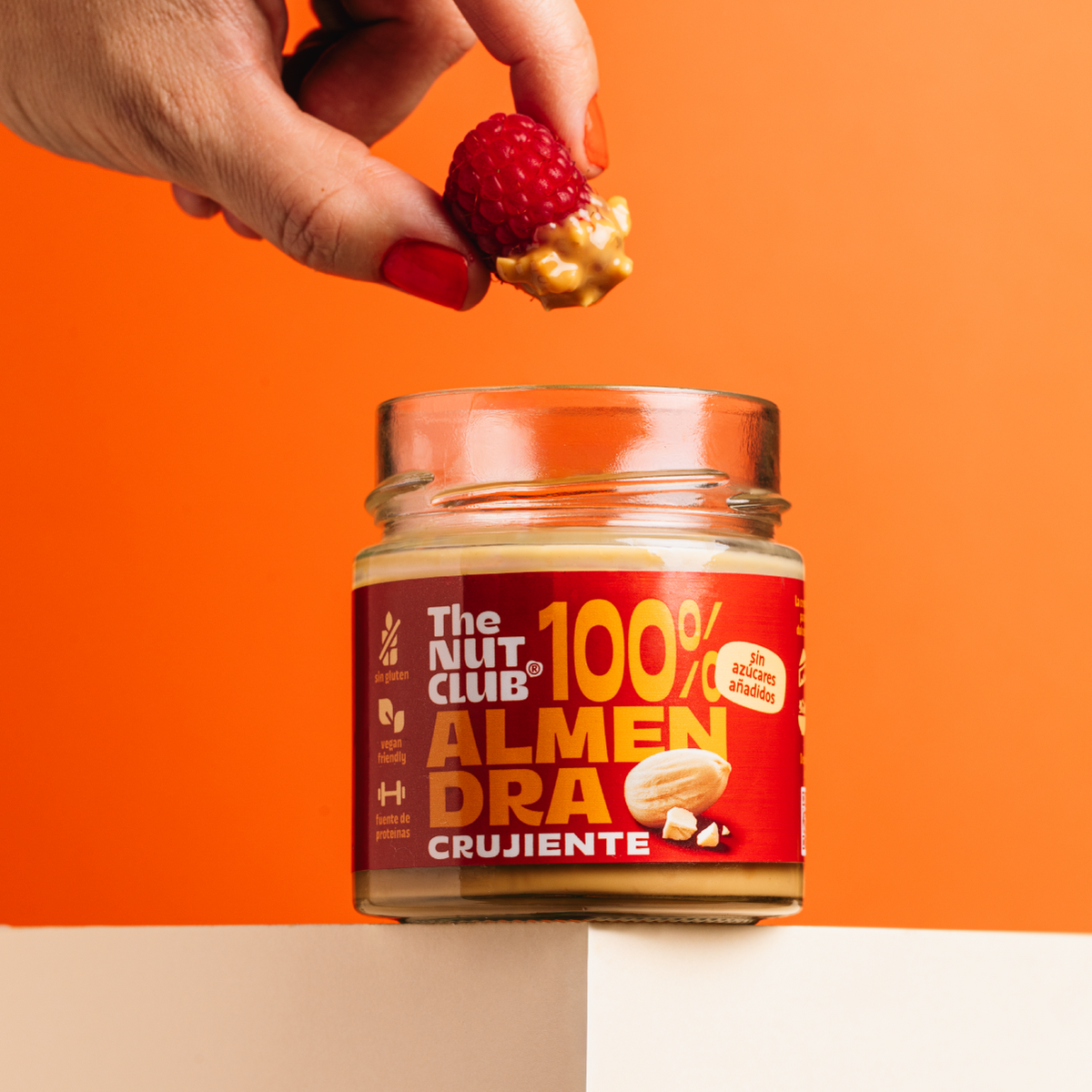 Pack Origen crema de avellana y almendra en dos texturas The Nut Club 720g_3
