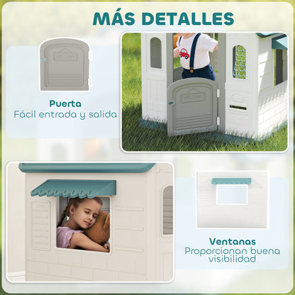 Casita Infantil Aiyaplay Pp Beige 132x118x124 Cm 345-031v00cw_5