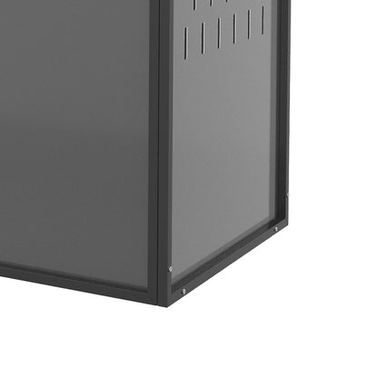 Jaula Para Hámster Pawhut Acero, Acrílico Negro 105x51x53 Cm_5