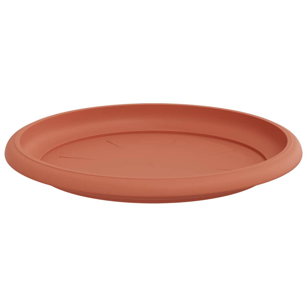 Bandeja Redonda Para Flores 6 Uds. Rojo Ladrillo Ø 19 X 2 Cm_4