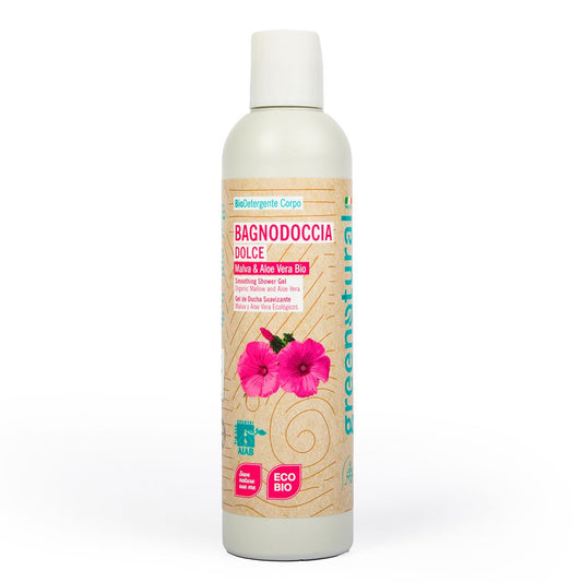 Gel de Ducha Delicado Malva/Aloe 250ml Greenatural