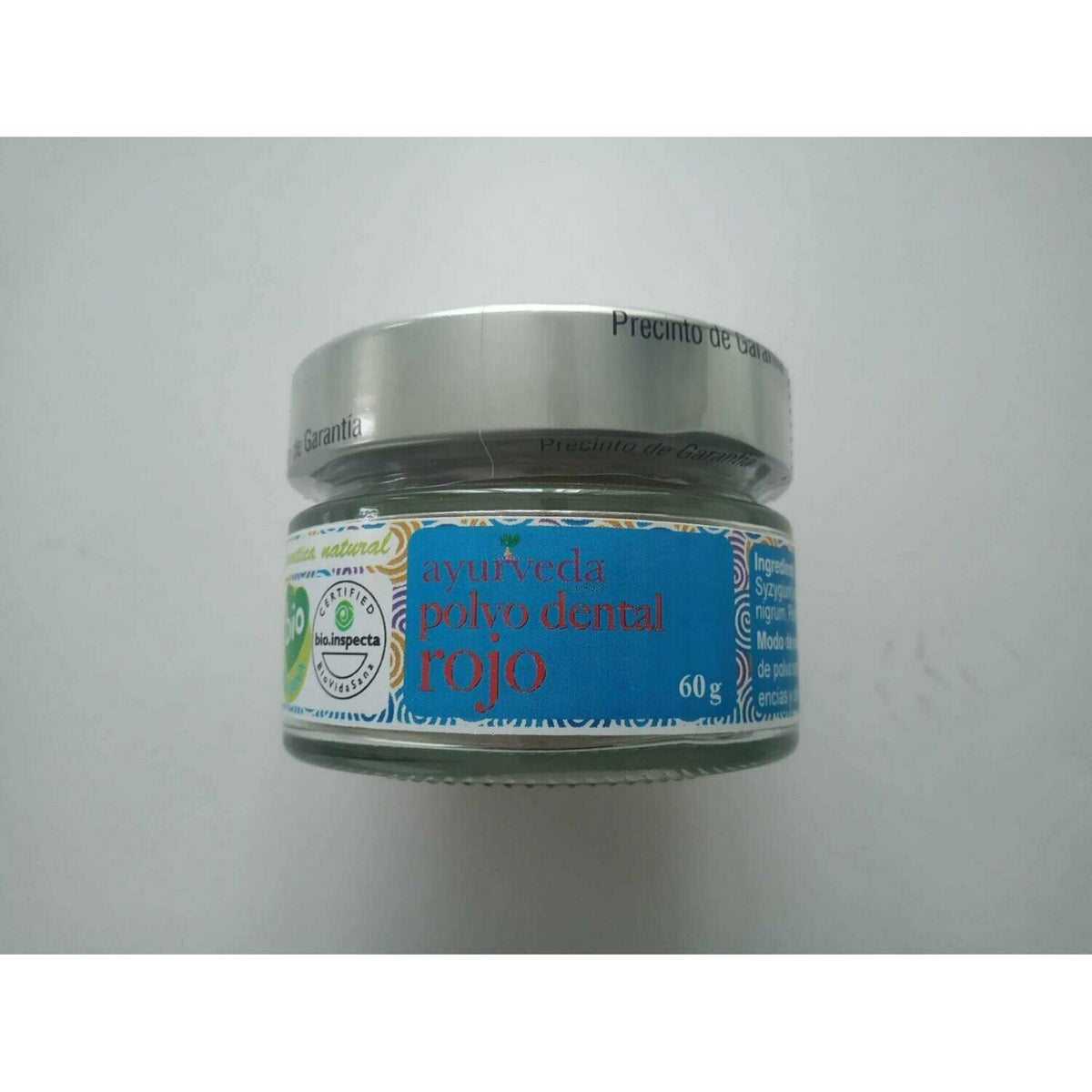 Polvo dental rojo Ayurveda 50 g