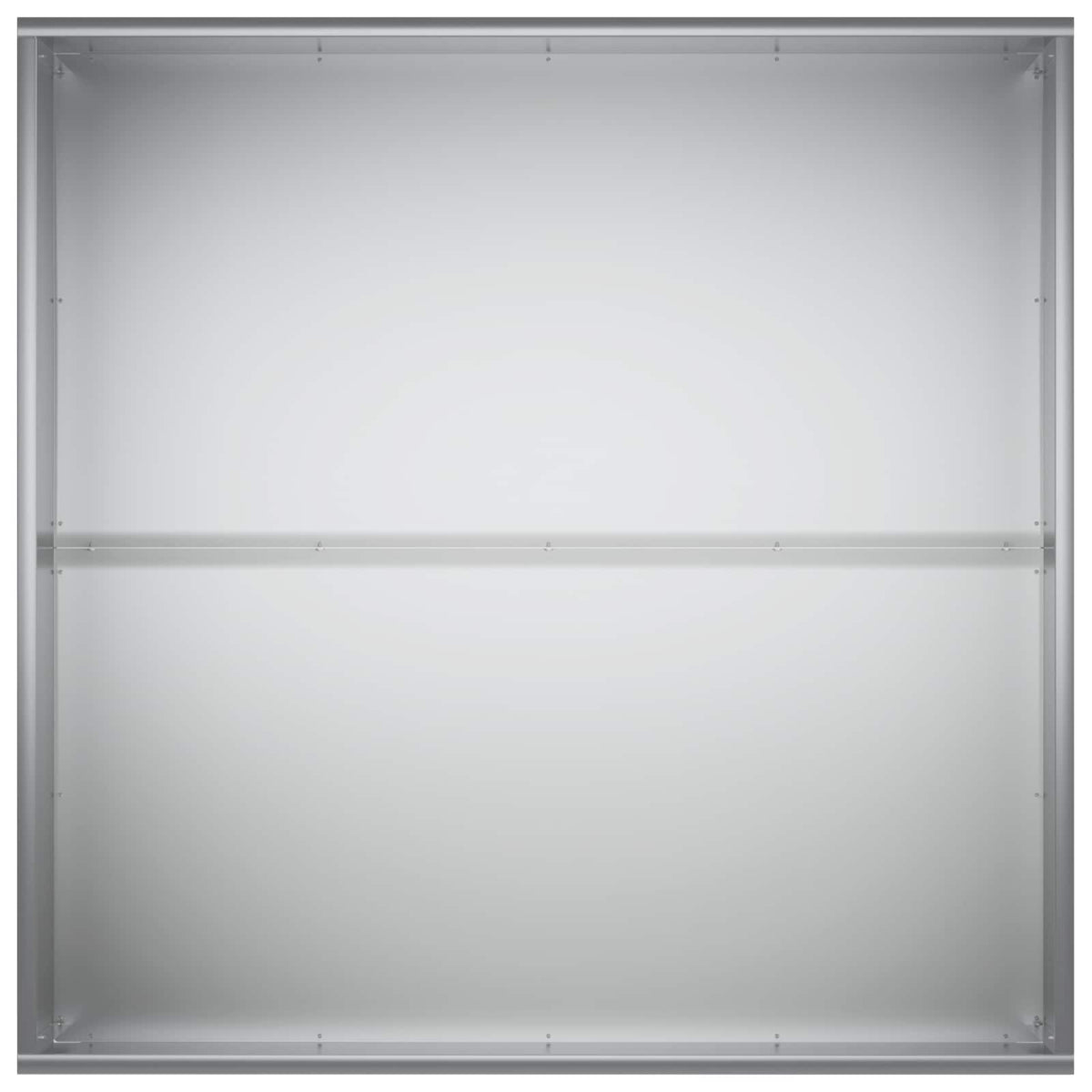 Macetero De Jardín Plateado 60 X 60 X 40 Cm Acero Galvanizado_3