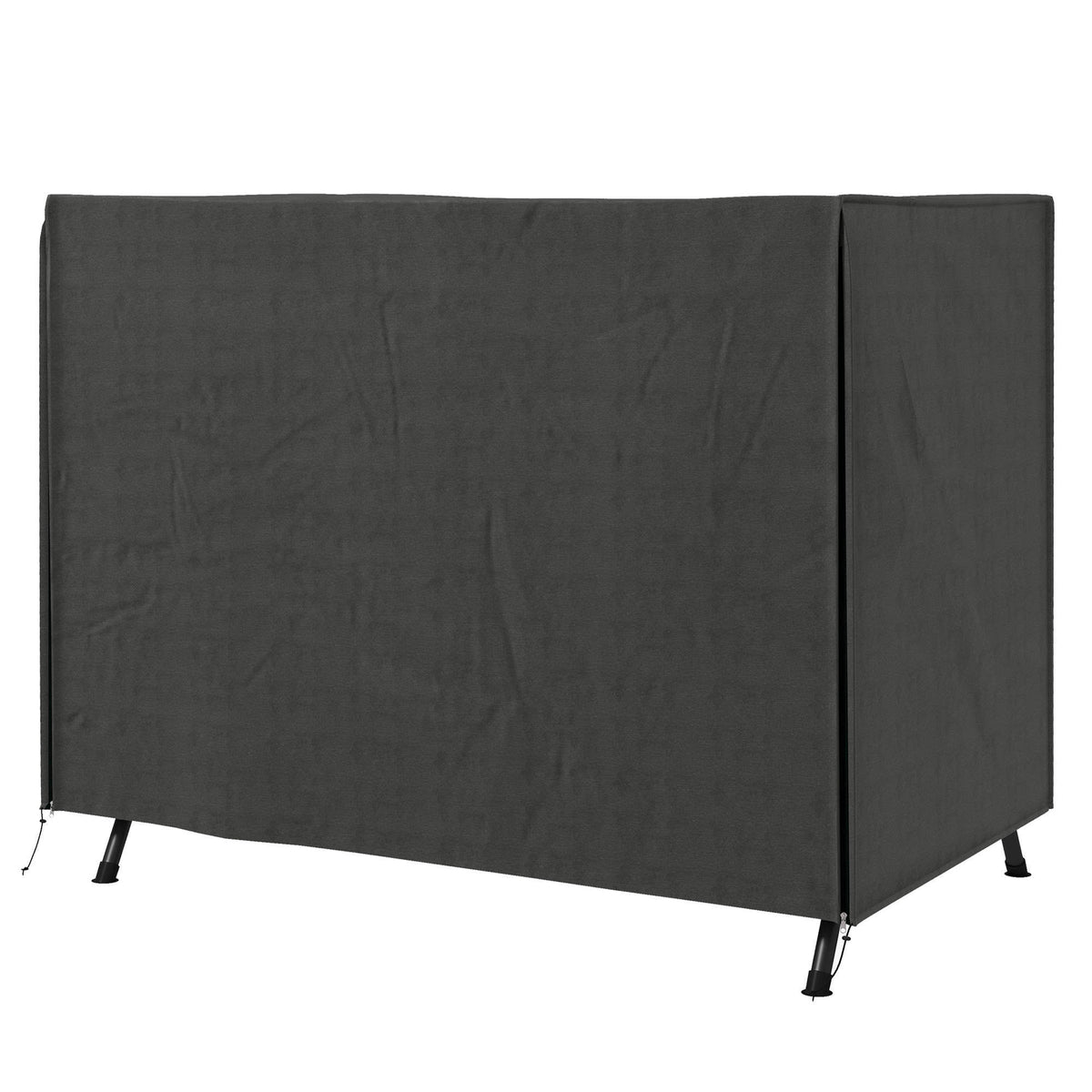 Funda Para Columpio Outsunny Tela Oxford Gris Oscuro 205x124x164 Cm_0