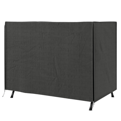 Funda Para Columpio Outsunny Tela Oxford Gris Oscuro 205x124x164 Cm_0