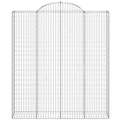 Cestas De Gaviones 18 Uds Forma De Arco Hierro 200x50x220/240cm_3