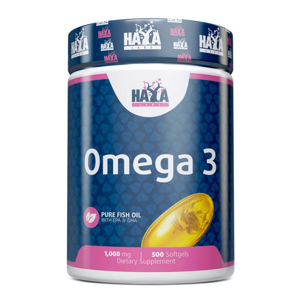 Omega 3 1000mg - 500 Softgels - Omega 3 - Haya Labs_0