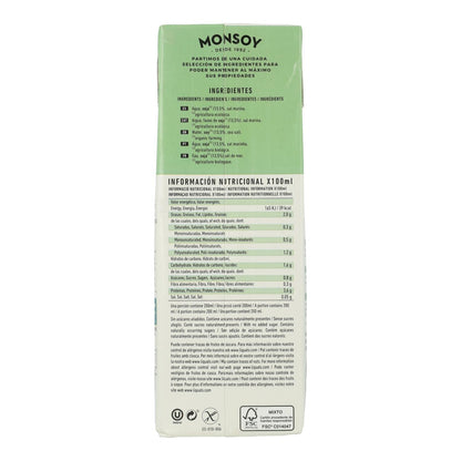 Pack 6ud Bebida Soja BIO Monsoy, 1L
