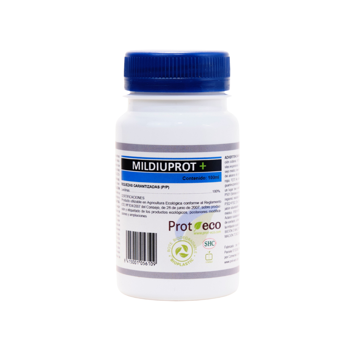 Tratamiento ecológico contra mildiu en plantas Mildiuprot Prot-eco 100 ml + pipeta dosificadora 5 ml gratis_0