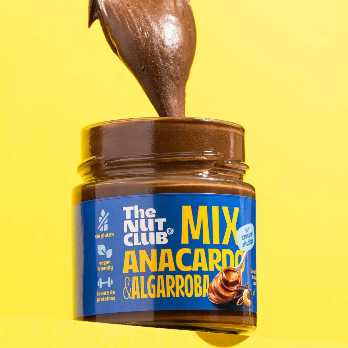 Pack crema de anacardo y algarroba 6 uds The Nut Club 1200g_2