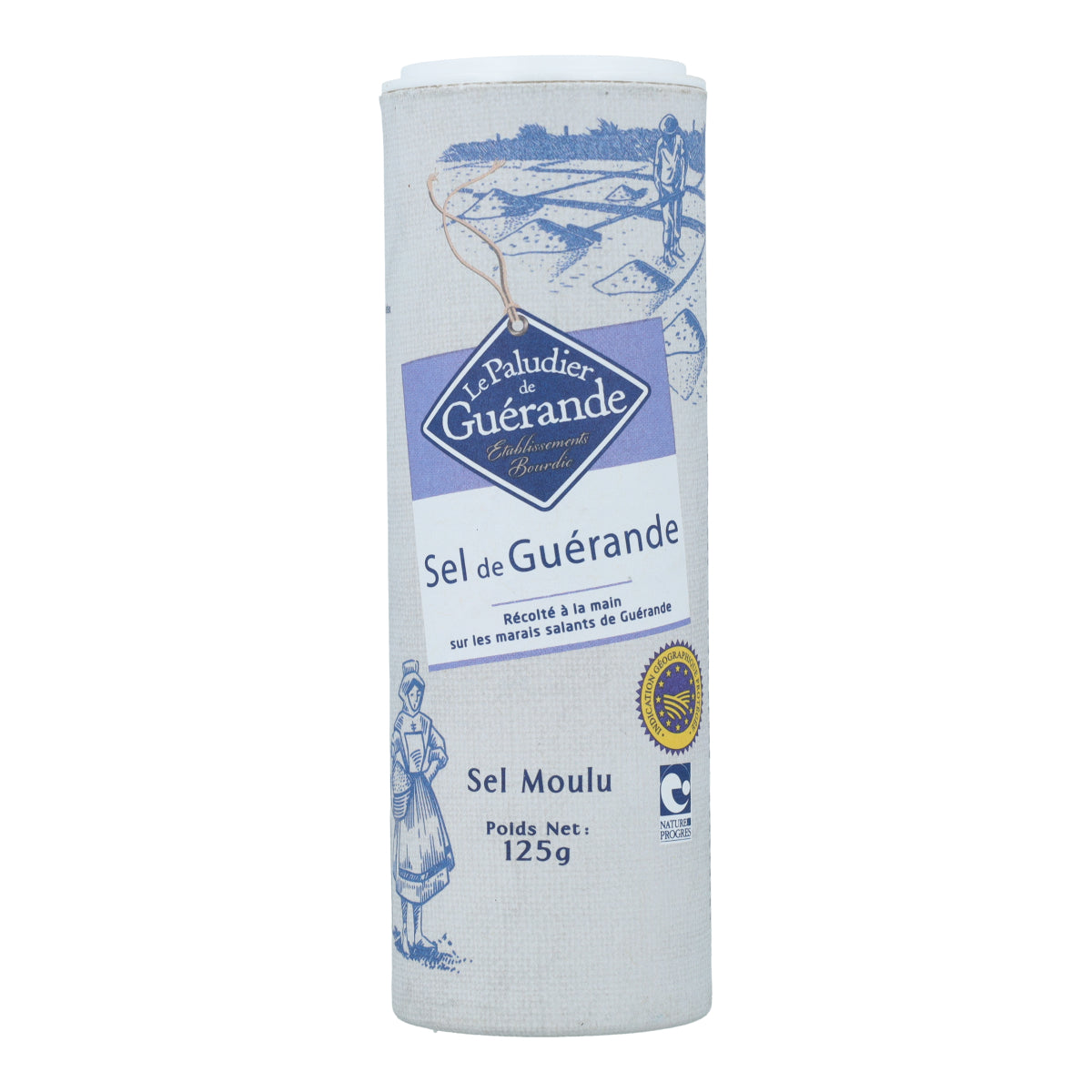 Sal marina fina Gris de Guérande Le Paludier De Guérande 125 g