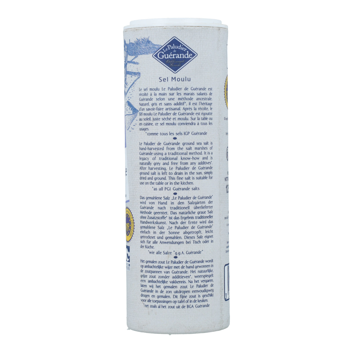 Sal marina fina Gris de Guérande Le Paludier De Guérande 125 g