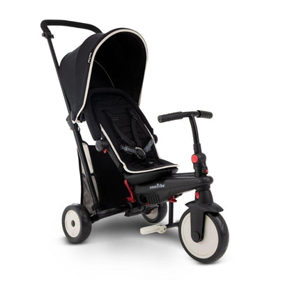 Triciclo Evolutivo Negro Smartrike Str 3 Black With Cream Piping_0