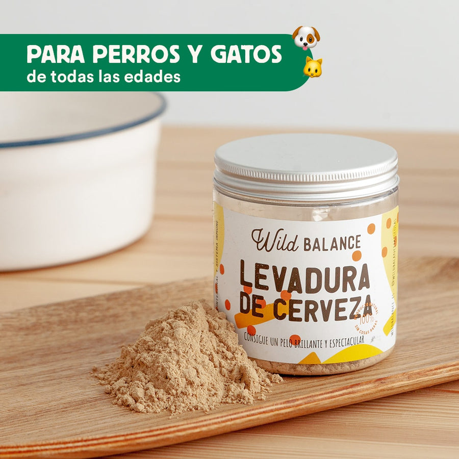 Levadura de Cerveza Suplemento para mascotas Wild Balance 90 g