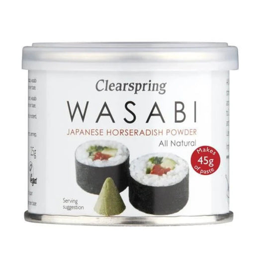 Wasabi Japonés en Polvo Clearspring 25 g