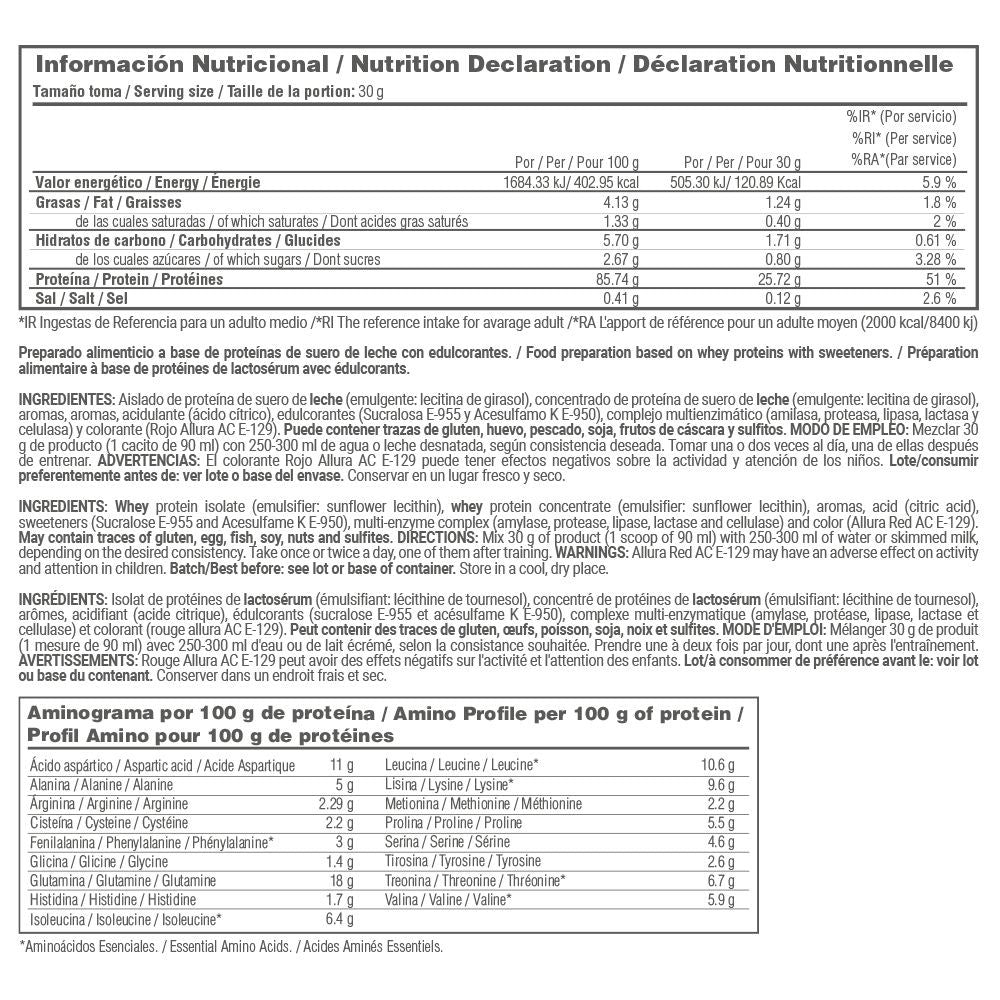 Iso Fit - 2kg - Vainilla Frambuesa - Aumenta La Masa Muscular - Masmusculo_4