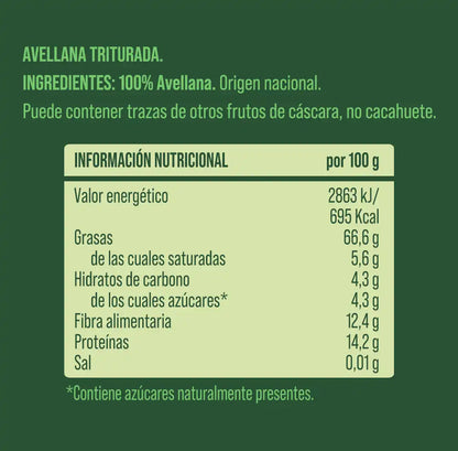 Pack 100% avellana crujiente nacional 6 uds The Nut Club 1080g_1