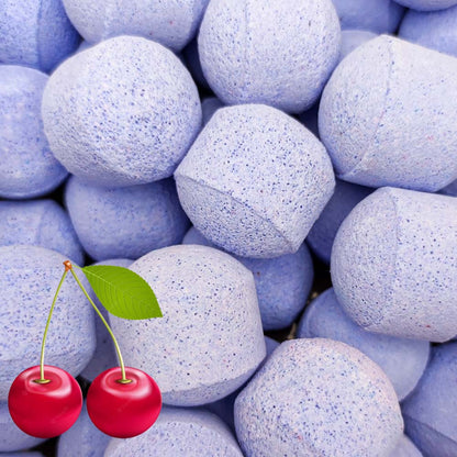 200 Mini Bombas Efervescentes Para Manicura Y Pedicura - Aroma: Cereza - Pack Especial Profesionales_3