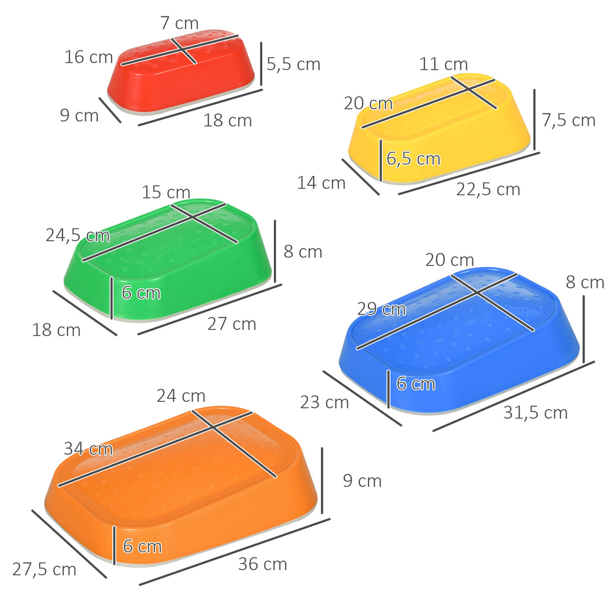 Piedras De Equilibrio Zonekiz Pp, Tpe Multicolor 36x27.5x31 Cm_2
