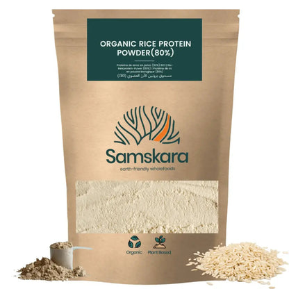 Proteína De Arroz Fermentado Ecológica - 4kg (1kg Envase Retail + 3kg Bolsa Granel De Recarga) | Proteína Vegana_0