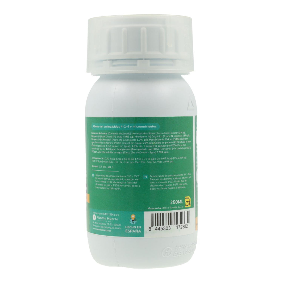 Abono Líquido Hortensias y Plantas Ácidas Planeta Huerto 250 ml