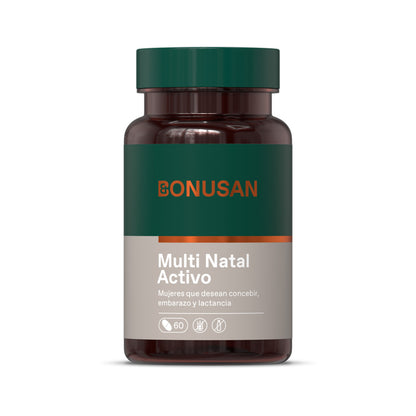 Pack 2x Multi Natal Activo, Bonusan, 60 Tabletas