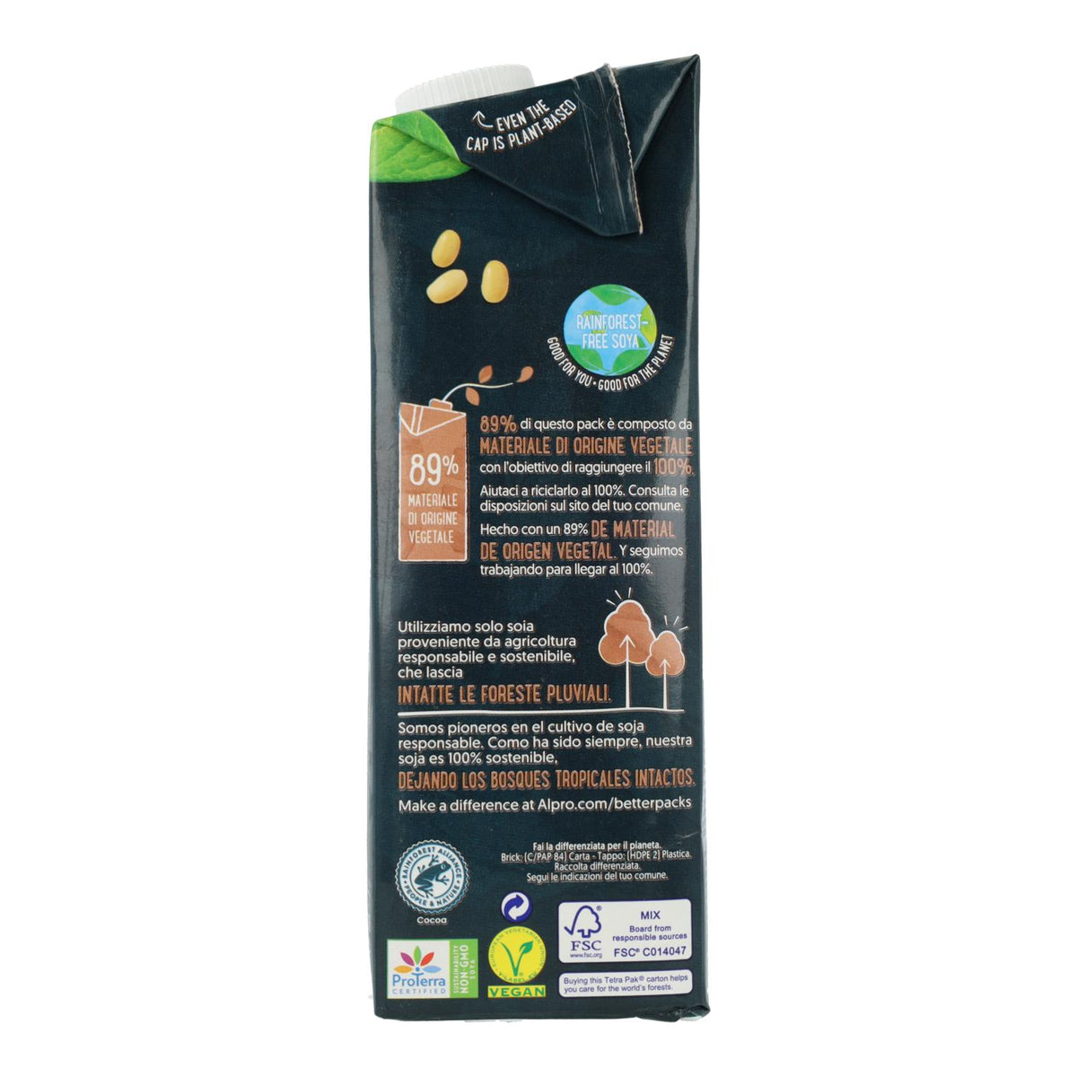Bebida de Soja Chocolate con Proteínas Alpro 1 Litro