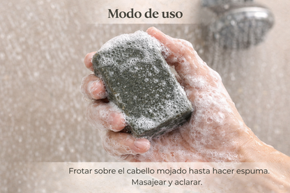 Champú Sólido para Cabello Graso con Aloe Vera, Arcilla Verde y Romero 80 g | M&amp;On Naturals_4
