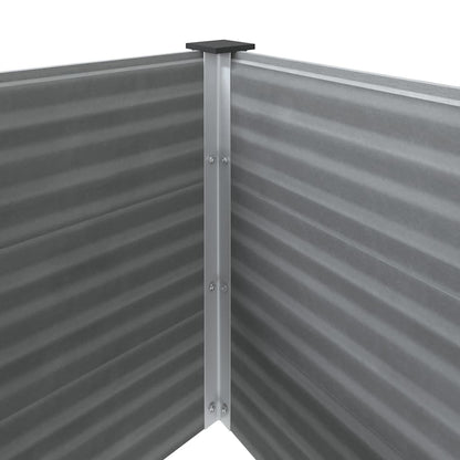 Arriate De Wpc Gris 250x50x91 Cm_5