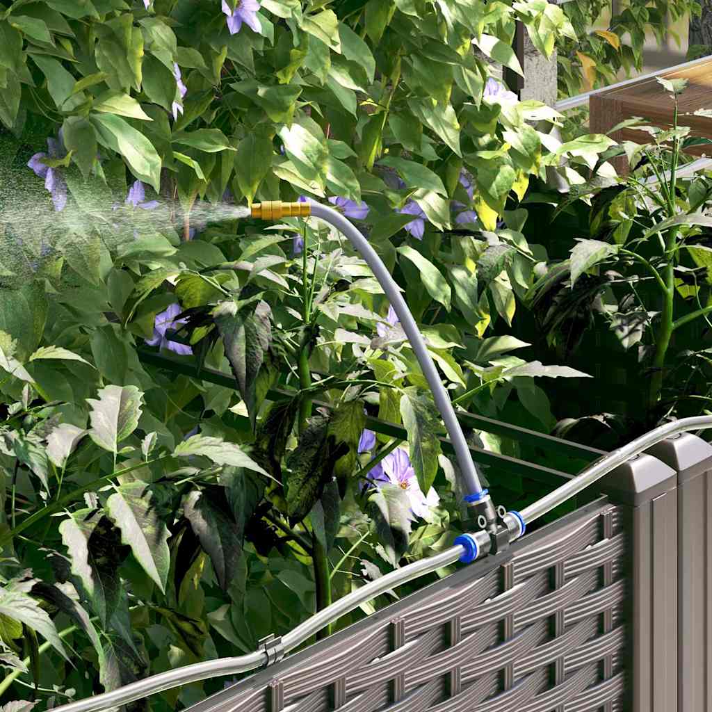 Macetero De Jardín 3 Uds. Marrón 120 X 40 X 142 Cm Pp_4