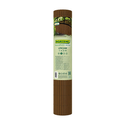Cañizo Pvc Lite D/c 16mm Marrón - Ideal Para Tus Exteriores - 2x3 M - Multicolor_0