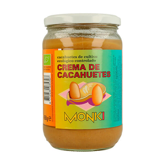 Crema de Cacahuete Bio Monki 650 g