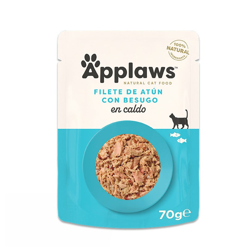 Comida húmeda para gatos Sobre Atún y besugo Applaws 70 g