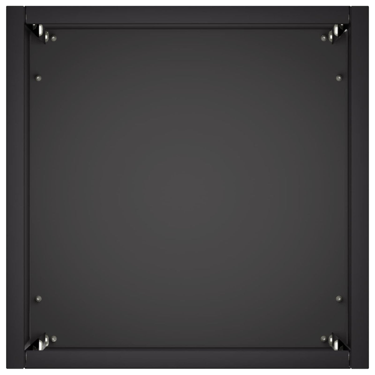 Macetero De Jardín Negro 20 X 20 X 50 Cm Acero Laminado En Frío_3