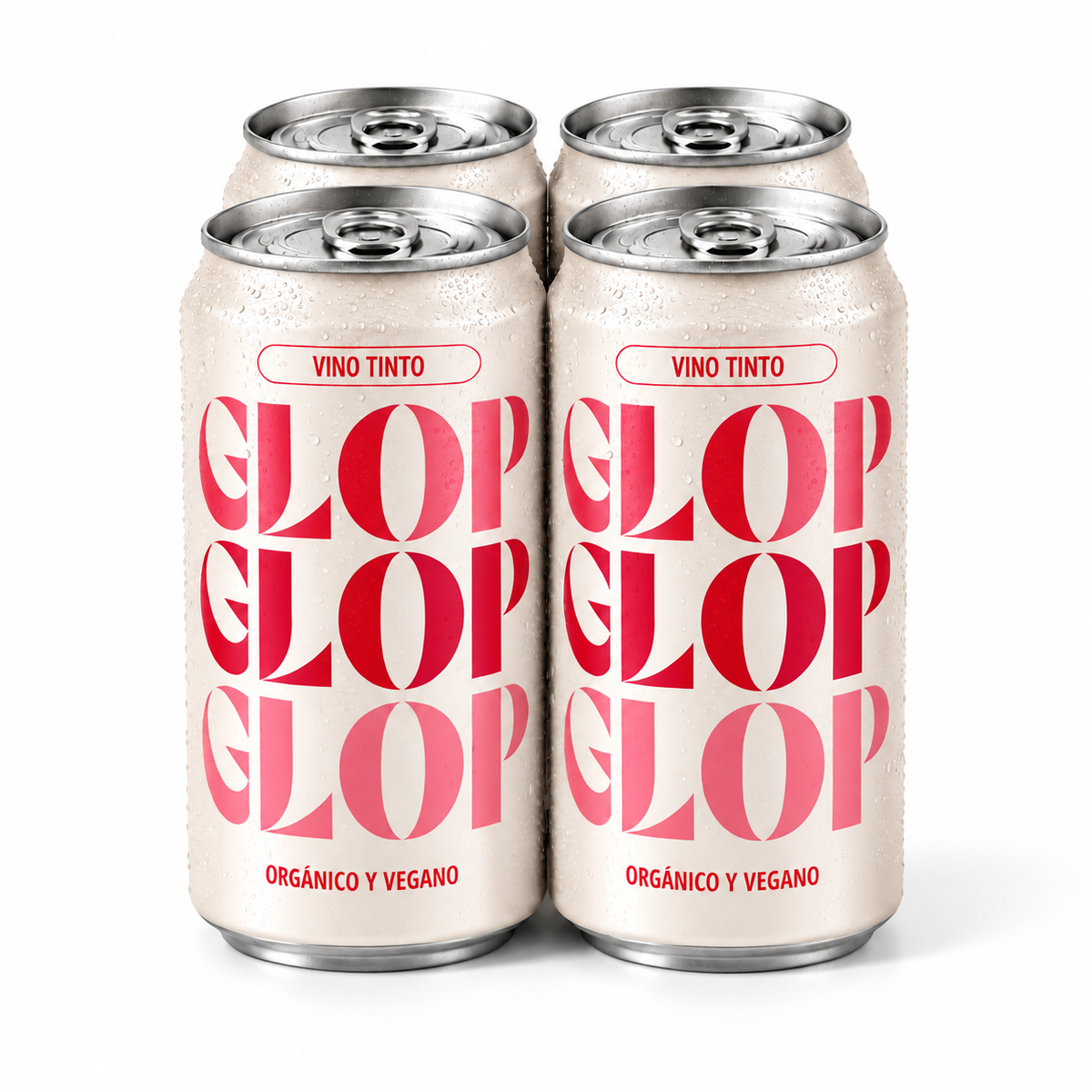 Pack 4 Latas Vino Tinto Eco Vegano Lata 250ml_0